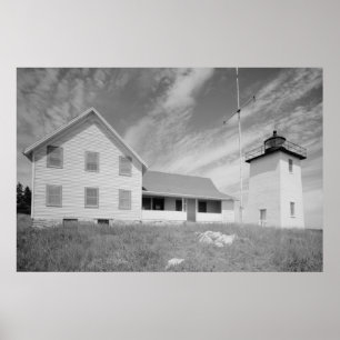 Burnt Coat Harbor Light Station Poster