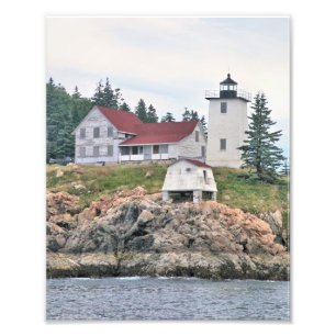 Burnt Coat Harbor Lighthouse Maine Photo Print