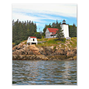 Burnt Coat Harbor Lighthouse Maine Photo Print