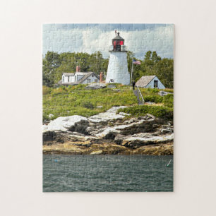 Burnt Island Lighthouse, Maine Puzzle
