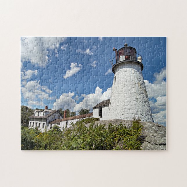Burnt Island Lighthouse, Maine Puzzle (Horizontal)