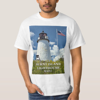 Burnt Island Lighthouse, Maine T-Shirt