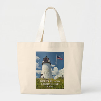 Burnt Island Lighthouse, Maine Tote Bag