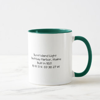 Burnt Island Lighthouse Mug-Maine Mug
