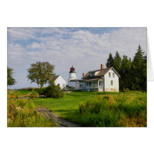 Burnt Island LighthouseCard