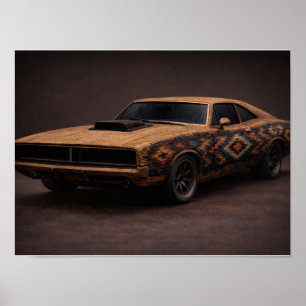 Burnt Match Muscle-Poster KMKHeirloom Poster