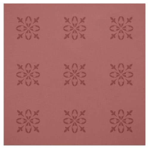 Burnt ombre background with darker damask pattern fabric