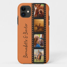 Burnt Orange 4 Photo Horse Pet Name