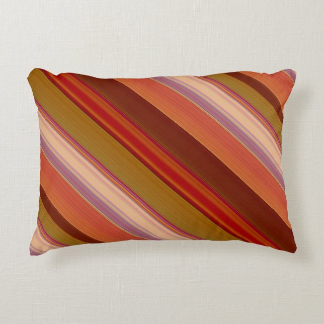 Burnt Orange Accent Pillow (Front)