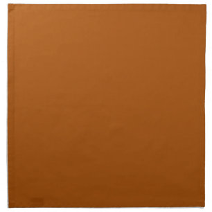 Burnt Orange Background on a Napkin