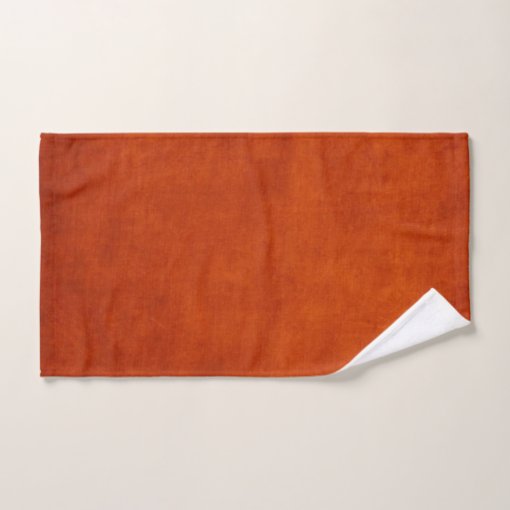 burnt orange bath towel set Zazzle