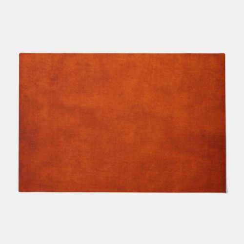 burnt orange doormat