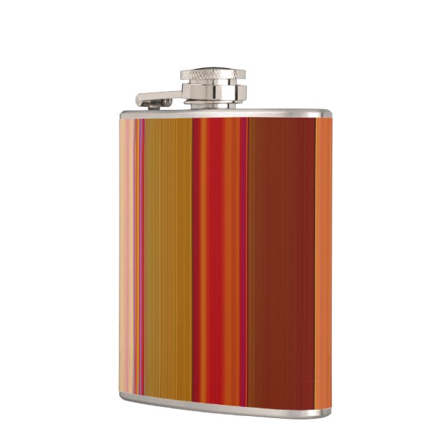 Burnt Orange Flask (Left)