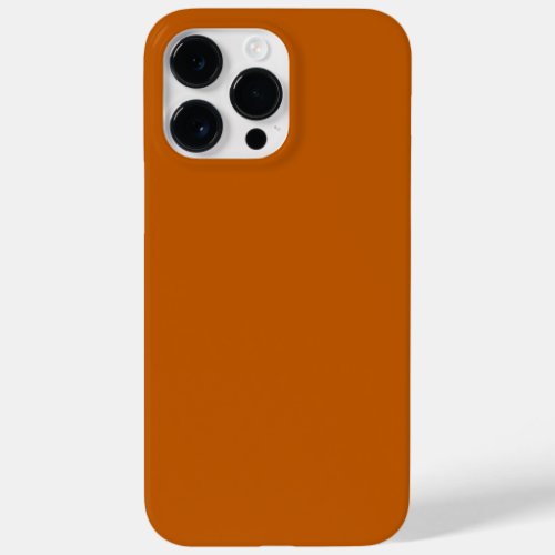 Burnt Orange iPhone 14 Pro Max Case