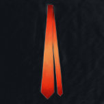 Burnt orange ombre neck tie<br><div class="desc">Burnt orange ombre necktie. Featuring gorgeous modern abstract art in tones of orange. Perfect for color-themed weddings and events,  fall events,  and other special occasions. Please visit our store,  Austen & Grace,  to view matching products and more,  and please contact us if you require any assistance contact@austenandgrace.com</div>