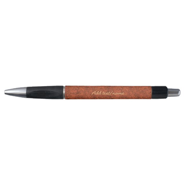 Burnt orange popular template pen (Front)
