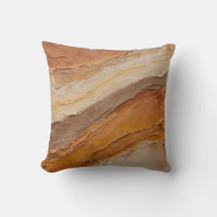 Burnt Orange Rust Terracotta Brown Abstract