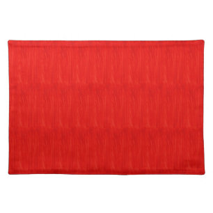 Burnt Orange Texture Print Cloth Placemats