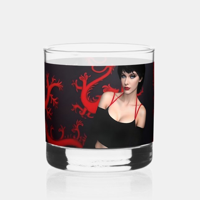 Burnt Out Souls glass (Front)
