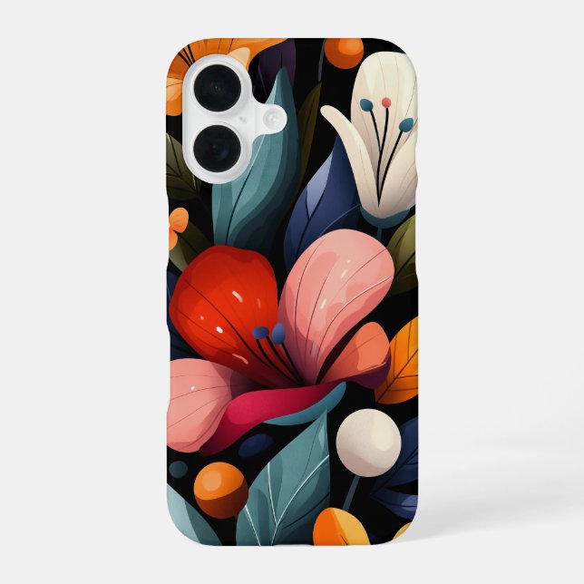 Burnt Petal Storm Iphone Case (Back)