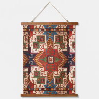 Vintage rug wall discount hanging
