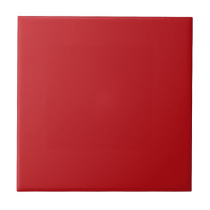 Burnt Red Background Ceramic Tile