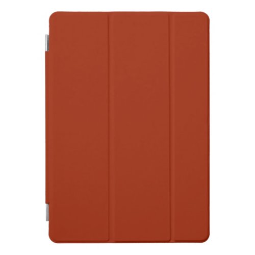 Burnt Red _  solid color  iPad Pro Cover