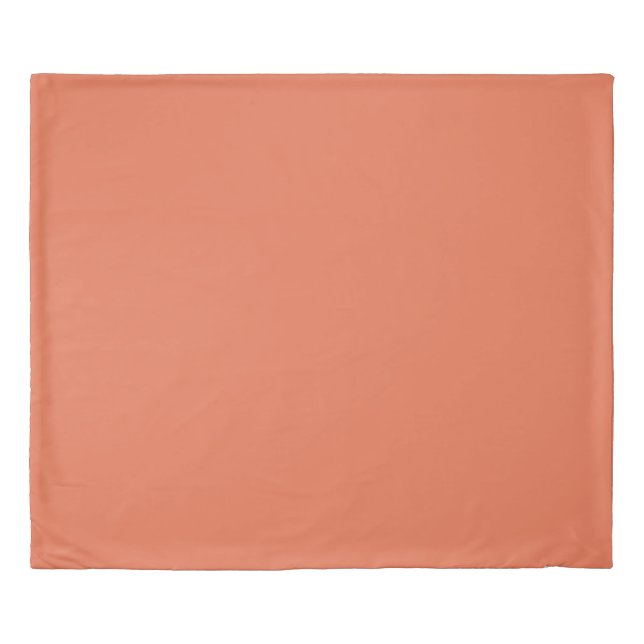 Burnt Sienna Duvet Cover (Front)