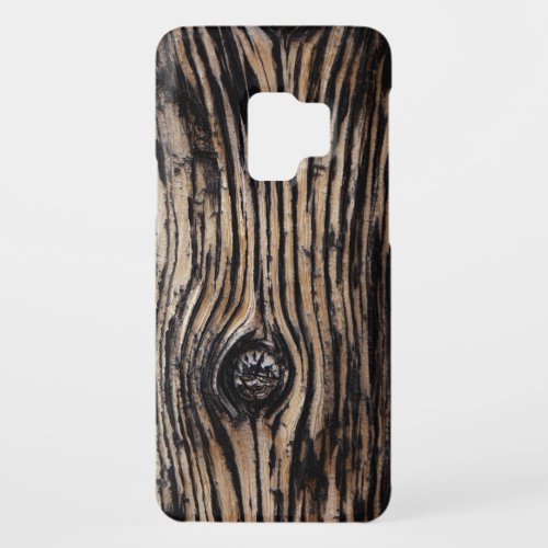 Burnt Tree Bark Texture Case_Mate Samsung Galaxy S9 Case