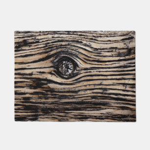 Burnt Tree Texture Doormat