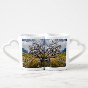 Burnt tree, Torres del Paine, Chile Coffee Mug Set
