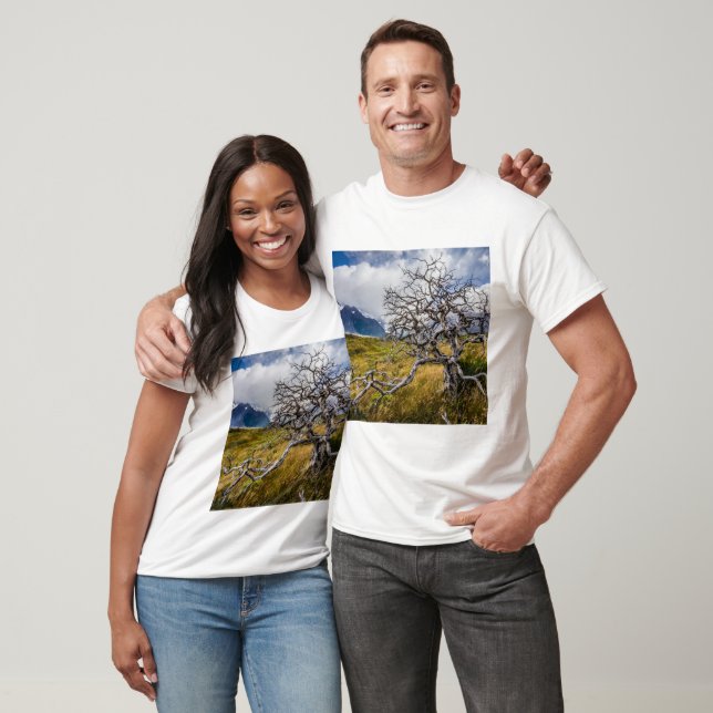Burnt tree, Torres del Paine, Chile T-Shirt (Unisex)