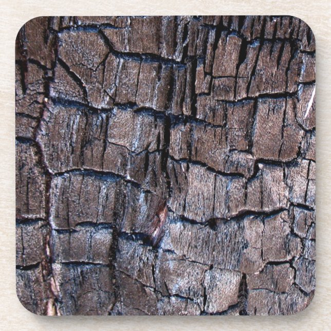 Burnt Wood Coaster (Front)