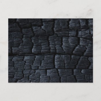 Burnt Wood Texture Postcard by Argos_Photography at Zazzle