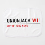 UnionJack  Burp Cloth