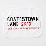 coatestown lane  Burp Cloth
