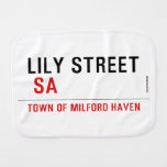 Lily STREET   Burp Cloth