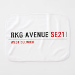 RKG Avenue  Burp Cloth