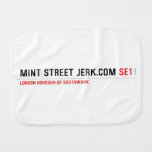 mint street jerk.com  Burp Cloth