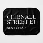 Chibnall Street  Burp Cloth