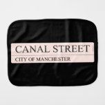 Canal Street  Burp Cloth