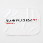 Fulham Palace Road  Burp Cloth