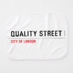 Quality Street  Burp Cloth