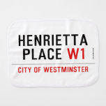 Henrietta  Place  Burp Cloth