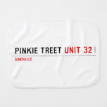 Pinkie treet  Burp Cloth