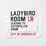 Ladybird  Room  Burp Cloth