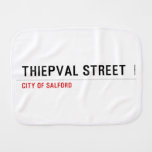 Thiepval Street  Burp Cloth