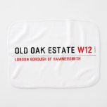 Old Oak estate  Burp Cloth