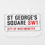 St George's  Square  Burp Cloth