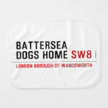 Battersea dogs home  Burp Cloth